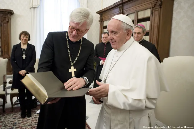 Gli evangelici tedeschi dal Papa |  | Osservatore Romano / Aci Group