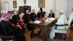 Papa Francesco incontra il direttivo della COMECE, Palazzo Apostolico Vaticano, 6 giugno 2019 / Vatican Media / ACI Group
