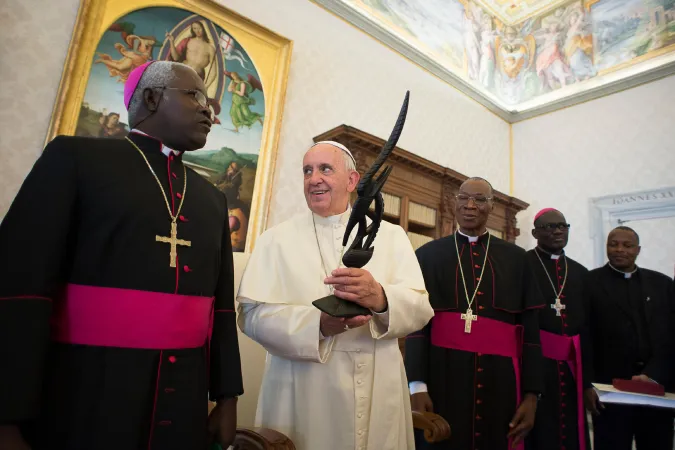 I vescovi del Mali da Papa Francesco in visita ad Limina | © L'Osservatore Romano Foto