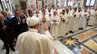 Papa Francesco ai Trinitari: “Aprite le vostre case ai giovani, camminate con loro”