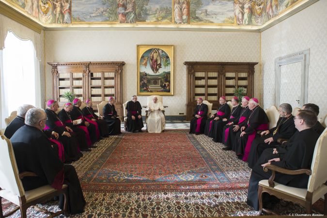 Il Papa incontra i vescovi slovacchi  |  | Osservatore Romano