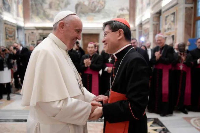 Papa Francesco e il cardinale Tagle presidente di Caritas Internationalis |  | Vatican Media