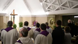 Papa Francesco a Santa Marta, 16 dicembre 2019 / Vatican Media / ACI Group