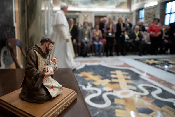 Papa Francesco durante l'udienza con l'ANLA, 16 dicembre 2019, Palazzo Apostolico Vaticano / Vatican Media / ACI Group