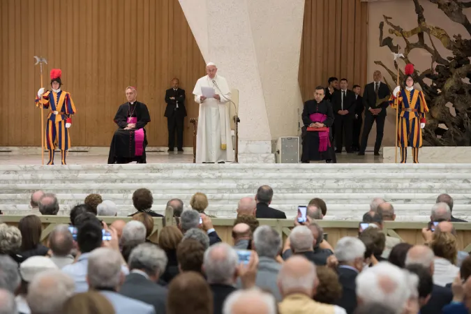 Il Papa incontra i Maestri del Lavoro  |  | Vatican Media / Aci Group