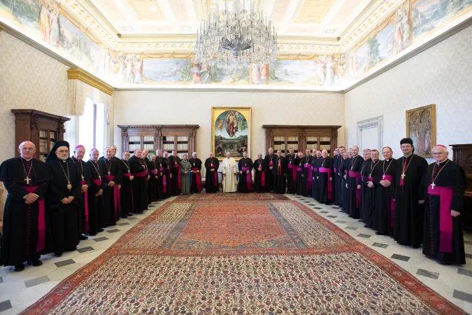 I vescovi di Australia al termine dell'incontro con Papa Francesco, Palazzo Apostolico Vaticano, 24 giugno 2019 | Vatican Media / ACI Group