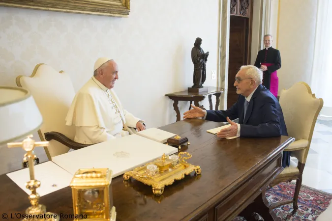 Papa Guzzetti | Il Papa con Guzzetti | © L'Osservatore Romano Foto