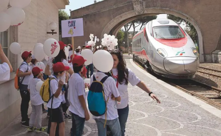 Il Treno dei bambini in Vaticano |  | L'Osservatore Romano, ACI Group