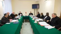 Il Papa e il Consiglio dei Cardinali durante una delle riunioni / L'Osservatore Romano / ACI Group