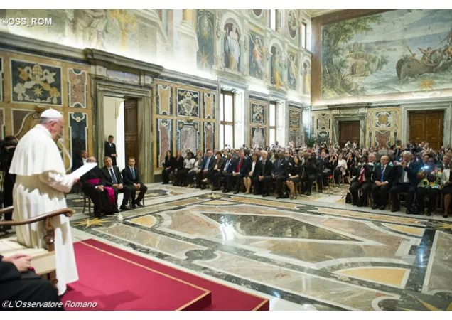 Papa Fao | L'udienza del Papa alla Fao | RV /Osservatore Romano