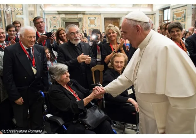 Il Papa riceve gli amici di Merry Del Val |  | OR