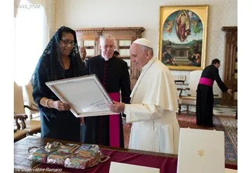 Il Papa e il Governatore di Grenada |  | Osservatore Romano