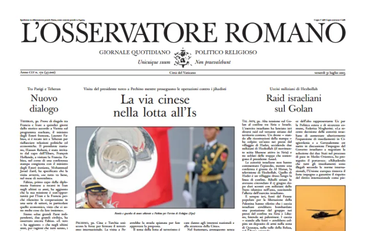 L'Osservatore Romano |  | L'Osservatore Romano