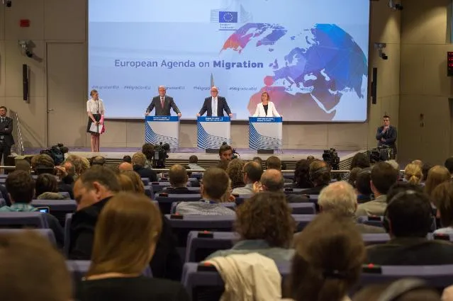 La conferenza stampa sull' Agenda Migrazioni a Bruxelles | La conferenza stampa sull' Agenda Migrazioni a Bruxelles | Commissione Europea