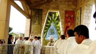 Nazareth: viene dall'Austria una nuova vetrata per la Vergine Maria