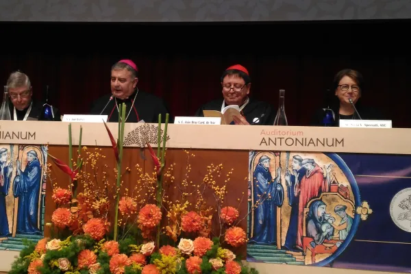 Un momento del Convegno Internazionale per Vicari episcopali e Delegati per la Vita Consacrata, Antonianum, Roma, 29 ottobre 2016 / CIVCSVA