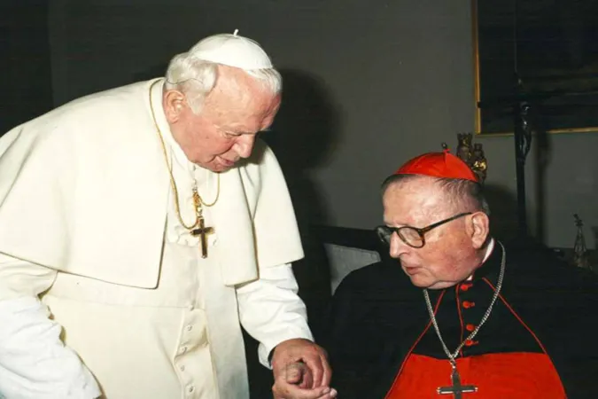 Giovanni Paolo II e il Cardinale Deskur |  | pd