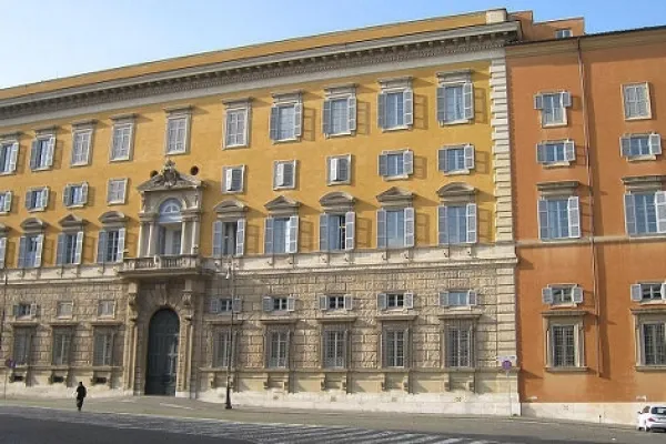 Il palazzo del Sant'Uffizio, sede del Dicastero per la Dottrina della Fede / Vatican.va