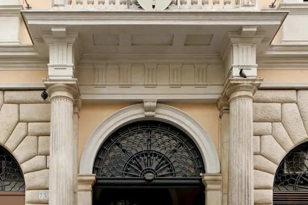 Il Palazzo dell'Accademia Ecclesiastica in piazza della Minerva / Wikimedia Commons