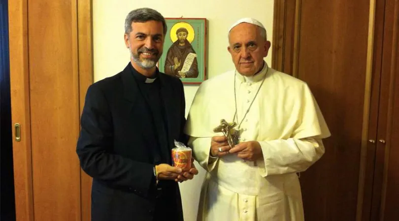 P. Alexandre Awi Mello assieme a Papa Francesco  | P. Alexandre Awi Mello assieme a Papa Francesco | Schoenstatt
