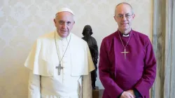 Papa Francesco e il Primate Anglicano Justin Welby / LOR