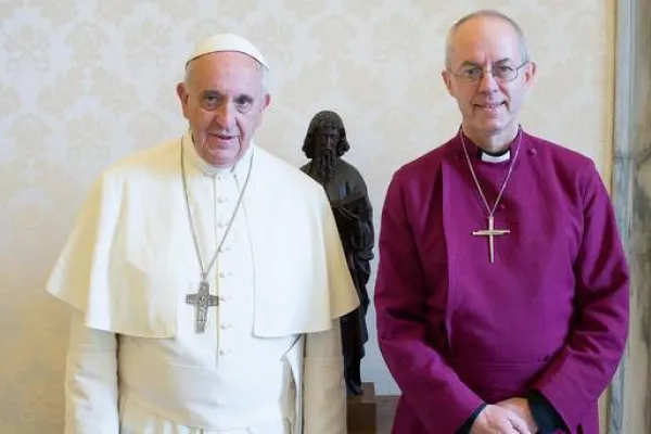 Papa Francesco e il Primate Anglicano Justin Welby / LOR