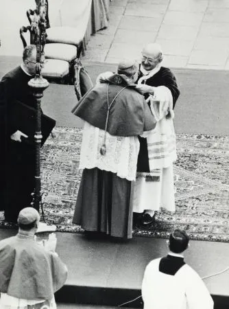 Papa Paolo VI e il Patriarca di Venezia Albino Luciani