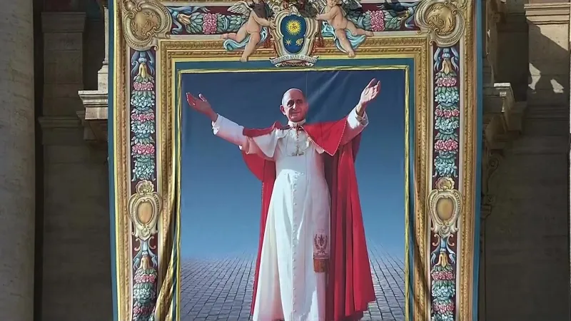 Una suggestiva immagine di Paolo VI |  | pd
