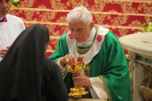 Papa Benedetto XVI, 2012 / Anne Hartney - CNA