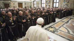 Papa Francesco incontra i frati minori francescani / © L'Osservatore Romano