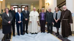 Un incontro del primo nucleo della Pontificia Commissione per la Tutela dei Minori con Papa Francesco / LOR / ACI Group