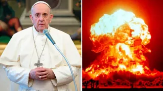 "Per un mondo senza armi nucleari", l'appello del Papa