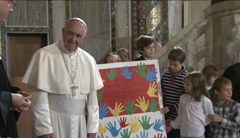 Papa Francesco in visita alla chiesa tedesca luterana di Roma  |  | CTV