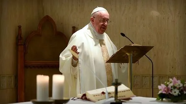 Papa Francesco celebra la messa a Santa Marta  |  | Vatican Media / Aci Group