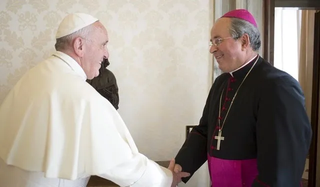 Arcivescovo Ivan Jurkovic | Papa Francesco incontra l'arcivescovo Jurkovic | L'Osservatore Romano / ACI Group