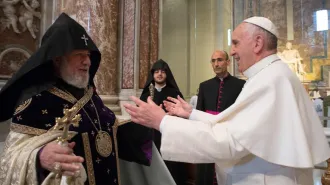 Papa Francesco e la comunità armena, una lunga amicizia
