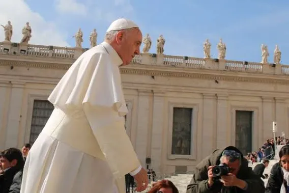 Papa Francesco | Papa Francesco in piazza San Pietro | Bohumil Petrik / Catholic News Agency