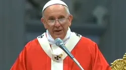 Papa Francesco, Messa per la Festività dei Santi Pietro e Paolo, Basilica Vaticana, 29 giugno 2015 / screenshot CTV