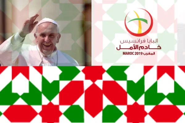 L'home page dell'arcidiocesi di Rabat dedicata al viaggio di Papa Francesco in Marocco / http://www.dioceserabat.org/