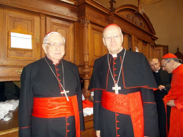 Il Cardinale Paskai con il Cardinale Erdo |  | wikicommons