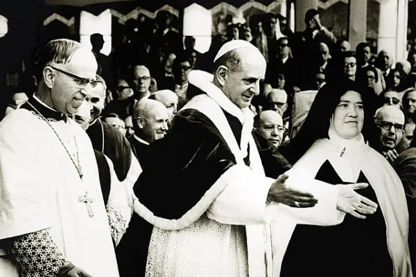 Paolo VI a Fatima - Wikicommons