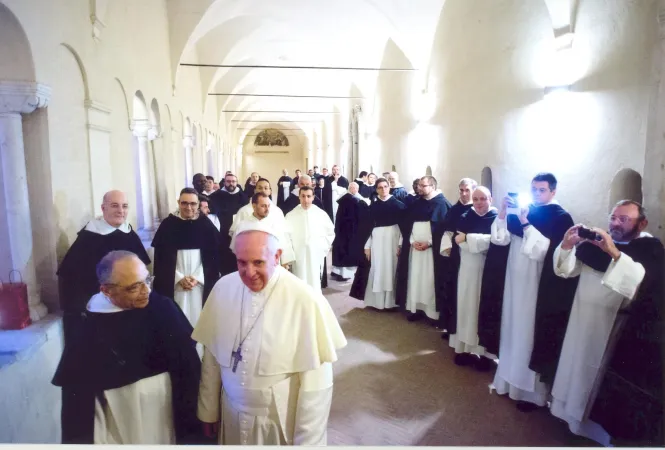 Il Papa con i Domenicani a Santa Sabina  |  | Ufficio Comunicazioni sociali - Curia Generalizia Frati Domenicani
