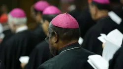 Preghiera dell'Ora Terza al Sinodo dei vescovi / Daniel Ibanez / ACI Group