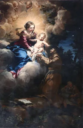 Pietro da Cortona , La Vergine offre il Bambinello a San Francesco |  | #destinazionemarche2016