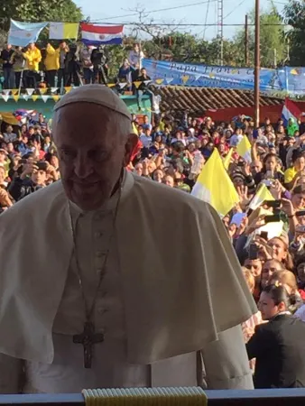 Il Papa a Bañado Norte |  | @Osservatore Romano TW
