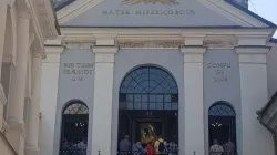 La Porta dell'Aurora a Vilnius, dove Papa Francesco visiterà l'icona di Maria Madre della Misericordia durante il viaggio nel Baltico / Andrea Gagliarducci / ACI Stampa