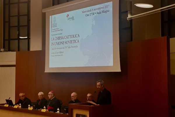 Presentazione del volume di padre Jan Mikrut, Pontificia Università Gregoriana, 8 novembre 2017 / AG / ACI Stampa
