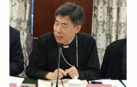 Un primo piano del vescovo Giuseppe Shen Bin | Fides