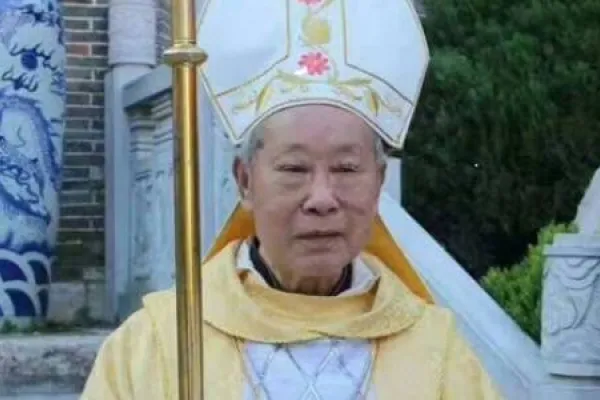 Il vescovo Andrea Wang Chongyi / Agenzia Fides 
