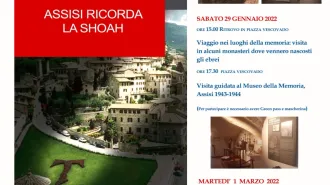 Museo della Memoria ad Assisi, il programma del 27 gennaio